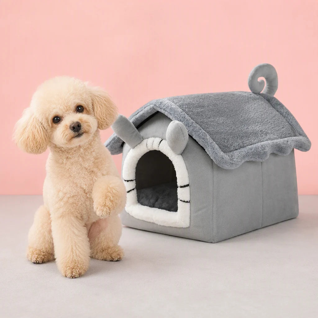 CozyHaven™ Self-Warming Pet Bed